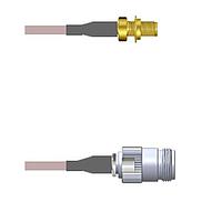 Amphenol Custom Cable Q-2W0200005084i RF Cable Assemblies SMA-SJB/N-SJ G316 84I