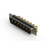 EDAC 629-24W7640-1TA Mixed Contact D-Sub Connectors Right-angle Power Combo D-Sub Connector