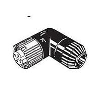 Omron Automation and Safety XS5C-D424 Circular Metric Connectors Socket, Angled 5 Pin Solder, 4mm Dia Cbl