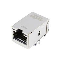 Molex 93463-5206 Magnetic Jack MXMag FstENeT 4CORE W/O TABS W/LED GR/YL