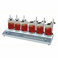 HINOTEK HJ-6 Multi-head Magnetic Heating Stirrer (Start ~1600 rpm)