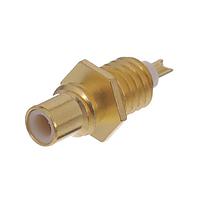 Radiall R112553000 Panel Receptacles SMC / BULKHEAD JACK RECEPTACLE FRONT MOUNT - SOLDER POT