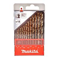 MAKITA D-57180 HSS metal drill bit set (13 stitches)