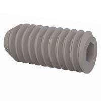 Essentra Components 010448T031 Set Screw Set Screw, Socket Head, #4-48 Thread, 5/16 Lg