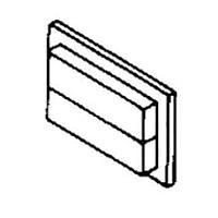 Honeywell AML51-G21WW Panel Mount Indicators / Switch Indicators RECT.SPLIT COLOR PB WH/WH W/LEGEND