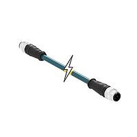 Molex 1300480318 Sensor Cables / Actuator Cables MIC 4P M/MP ST/ST DCODED 34M
