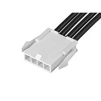 Molex 215321-1041 Discrete Wire MINIFIT JR SR R-S 4CKT 150MM Sn