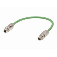 Molex 220957-0124 Single Pair Ethernet (SPE) M12 SPE IP65 1x2xAWG22 / 19 PUR 20.0m