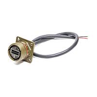 Amphenol Socapex USBFTV2HA2G03OPEN USB 2.0 HERM SEALED USB FIELD CONN