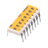 APEM IKN0800000 DIP Switches 8POS SPST 0.1A 24VDC