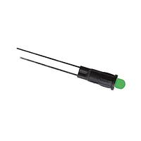 BIVAR PM3GC Indicators 3mm Grn LED Clr Lens Std. Panel Mnt Ind