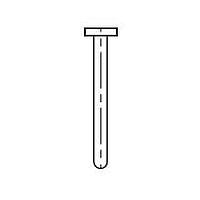 Mill-Max 5850-0-00-15-00-00-03-0 Terminal Pin, Nail Head STANDARD I.C. PIN