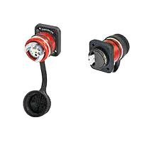 NEUTRIK NO2M4DW-FX-LOCK Bridge Chassis Coupler FIBERFOX EBC15 briDge Chassis 2CH MM OM4 - fixed red ring for front mount only