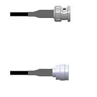 Amphenol Custom Cable Q-0L0550008084i RF Cable Assemblies BNC-SP/TNC-SP RG58 84I