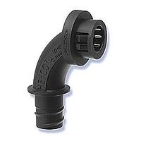 Heyco 8501 Elbow, 90 Degree HFC 3/8-S-90-TWIST GRAY