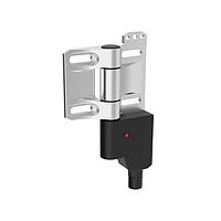 Banner Engineering SI-HG63FQDR Hinge Wing Safety Interlocks Hinge Safety Interlock Switch Stainless Steel; Inline QD; Switch Mounted Right Side w/ QD Down; 2 NC/1 NO;Micro M12 6-pin (Dual Key) QD; See SI-HGZ63FQDRL Die-cast Zinc as a lower cost alternate