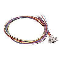 Glenair 177-710-2-9S6K7-24PNN Micro-D Shielded Cable Assembly 50+ start 3 weeks AOC