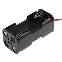 Eagle Plastic Devices 12BH444-GR Battery Clip 4XAAA BLACK 150MM LD