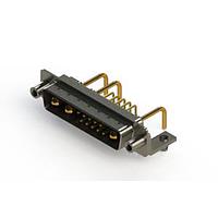 EDAC 629-13W3250-1N5 Mixed Contact D-Sub Connectors Right-angle Power Combo D-Sub Connector