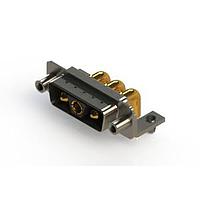 EDAC 629-3WK3640-4T5 Mixed Contact D-Sub Connectors Right-angle Power Combo D-Sub Connector