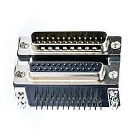 Kycon K42X-B25P/S-A4N Dual Port D-Sub Connectors 2PORT 25P PLUG/RECPT .750" 4GB