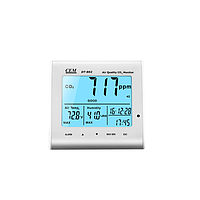 CEM DT-802W Desktop Indoor Air Quality CO2 Monitors (0-9999ppm; -5~50°C; 0.1~90.0%RH)
