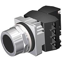 SIEMENS 52PM8A1FJ Flush PUSHBUTTON,MOM,BLK,FLUSH,2POS,2NO+1NC