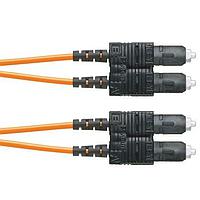 Panduit F623RSNSNSNM007 Fiber Optic Cable Assemblies OM1 2f 3mm PC ONFR SC Dup / SC Dup Std P