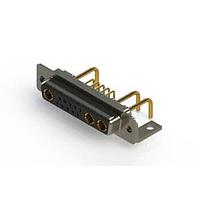 EDAC 630-13W3650-1N4 Mixed Contact D-Sub Connectors Right-angle Power Combo D-Sub Connector
