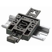 BOPLA 22035000 Universal DIN Rail Holder HOLDER, DIN RAIL, UNIVERSAL, POLYAMIDE, RAL 9005