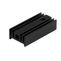Same Sky (formerly CUI Devices) HSE04-251265-2 Component heat sink, extrusion, TO-218/TO-220, 25 x 12 x 6.5 mm