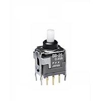 NKK Switches BB25AB Sealed SUBMINIATURE PUSHBUTTON/PC