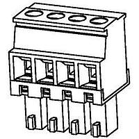 Molex 39513-8004 Plugs 3.81MM EURO PLUG VER UG VERT FWE GRN 4CKT