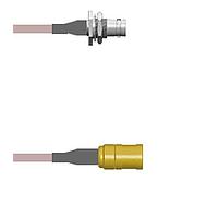 Amphenol Custom Cable Q-010600001048i RF Cable Assemblies BNC-SJB/SMB-SP G178 48I