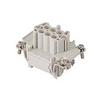 Molex / GWconnect 93601-0199 Heavy Duty Power Connectors SE/PCB 6PSLV INS PCB F ADPT 7306.4321.0