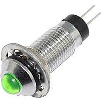 Mallory Sonalert FL1M-8SJ-3-G3V Indicators LED GRN 8MM NUT 3VAC/DC