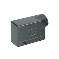 HARTING 09307160521 Heavy Duty Power Connectors Han B Hood Side Ent HC 4 Pegs PG29 black