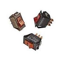 Carling Technologies LTA110-PB-B-R/125N Mid-Sized Tippette Rocker Switch LTA110PBBR/125N