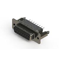 EDAC 628-015-321-256 D-Sub Connectors - Standard Density Vertical Metal Body D-Sub Connector