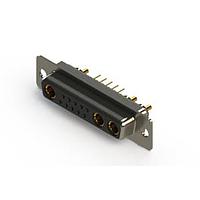 EDAC 628-13W3624-1T1 Mixed Contact D-Sub Connectors Vertical Combo Dsub