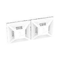Panduit ABMM-AV-C 4-Way Mount Cable Tie Mount, VHB Adh., .75" x .75" (