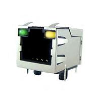 Amphenol Commercial Products RJE58-188-6441 Modular 1 PORT 8P R/A STD PRFL CAT5e