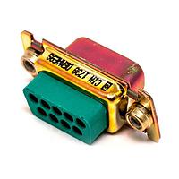 Cinch DEMAE9S D-Sub Connectors - Standard Density DSUB 9F CRIMP E GF ZINC