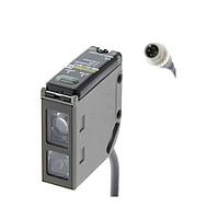 OMRON E3S-CL1 Distance-settable Photoelectric Sensor (Background suppression, 5 - 200 mm, M12 pigtail)