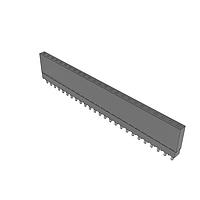 Samtec ESQ-125-12-L-S Sockets Elevated Socket Strip, 0.100" Pitch