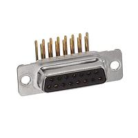 Amphenol Commercial Products L77DA15SC Receptacle 15P Size A Female Right Angle D Series