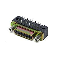 Glenair MWDM1L-25PCBRP-.110 Micro-D D-Sub Connectors 25P R/A PCB Micro-D Pin .110" Cadmium
