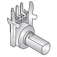 Alpha (Taiwan) RV120F-20-15F-A1M-0075 Rotary Audio D-Shaft 1M