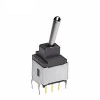NKK Switches A24AB Process Sealed Subminiature Toggles ON-ON-ON .394 BAT STRT BKT