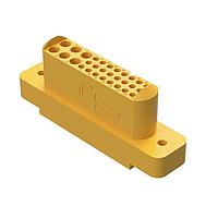 Amphenol Positronic GFSH624F1H/AA Connectors GFSH Series 30 Position Socket (Female) Crimp Clearance Hole Power Connector